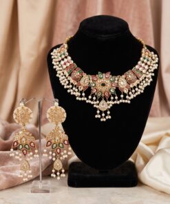 Kundan Meenakari Set