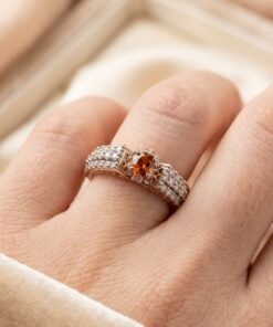 925 Silver Topaz Ring