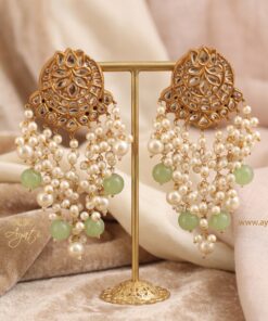 Kundan Pearl Earrings