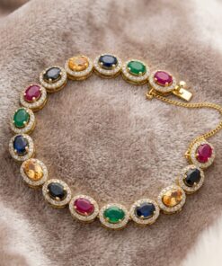 Multi Zirconia Bracelet