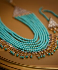 Kundan Feroza Maala Set